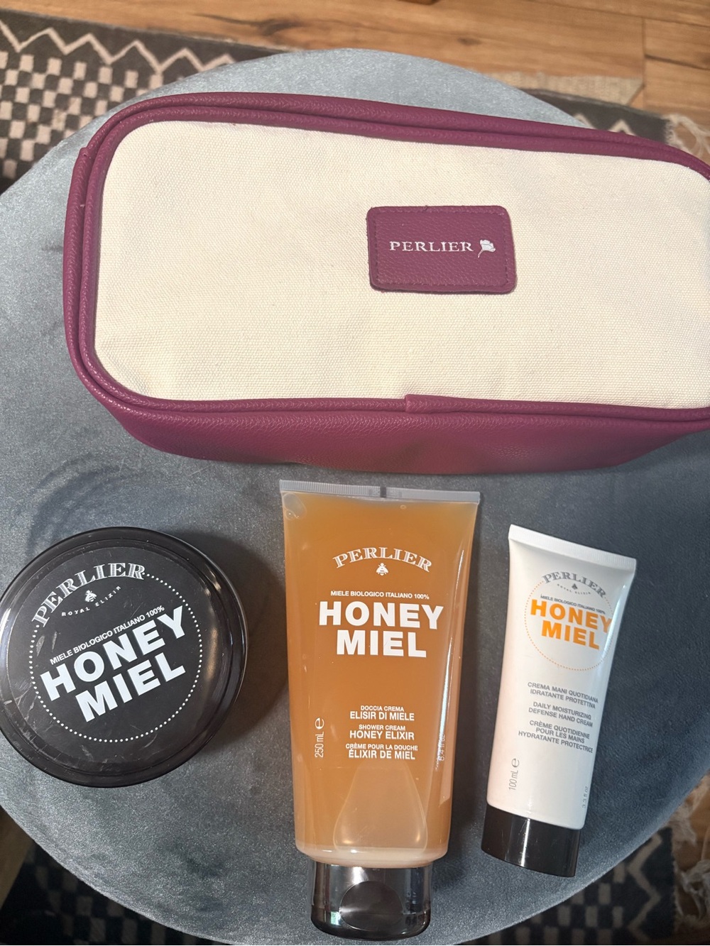 Perlier Honey Miel 3pc set - NEW - Picture 3 of 5